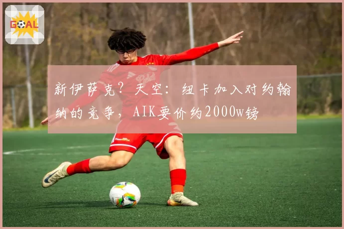 新伊萨克？天空：纽卡加入对约翰纳的竞争，AIK要价约2000w镑