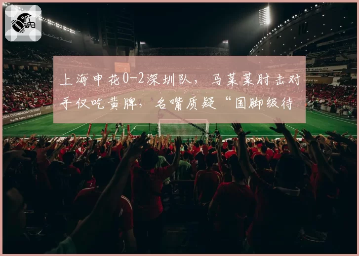 上海申花0-2深圳队，马莱莱肘击对手仅吃黄牌，名嘴质疑“国脚级待遇”